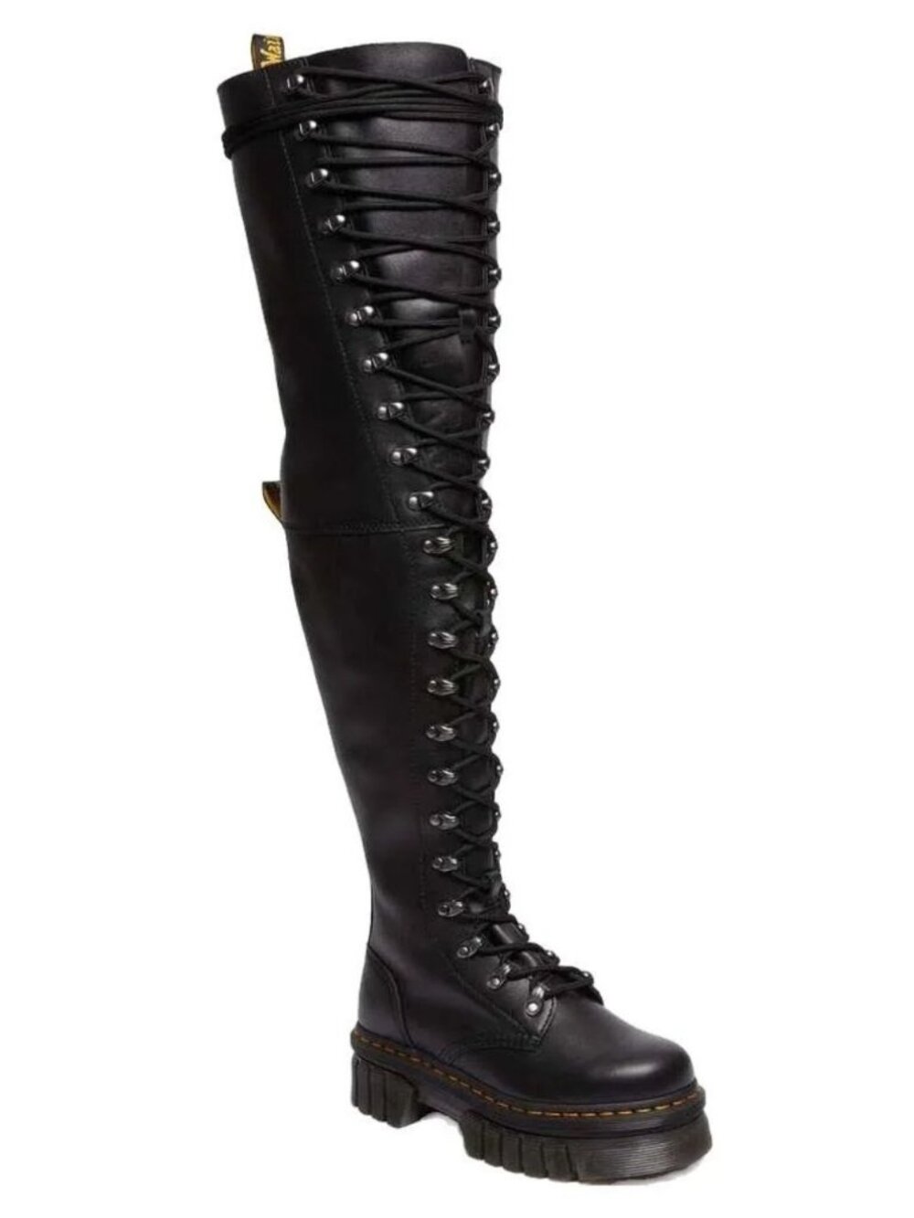 Dr. Martens Audrick 22-Eye Extreme Lace Knee High Platform Boots